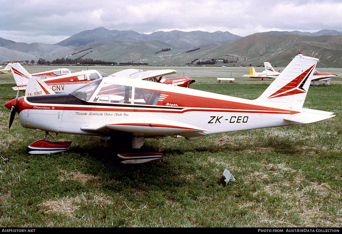 Aircraft Photo of ZK-CEO | Piper PA-28-160 Cherokee B | Middle Districts Aero Club | AirHistory.net #593318