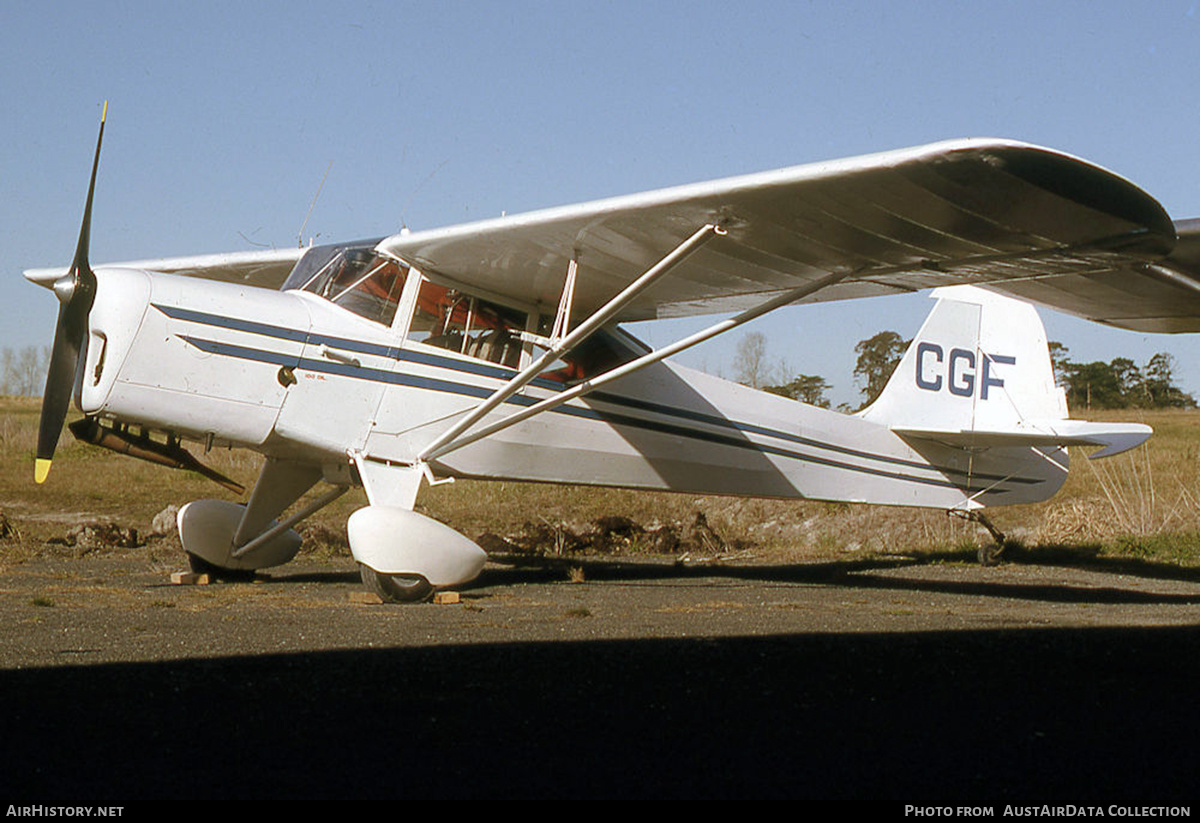 Aircraft Photo of ZK-CGF / CGF | Auster J-5F Aiglet Trainer | AirHistory.net #593319