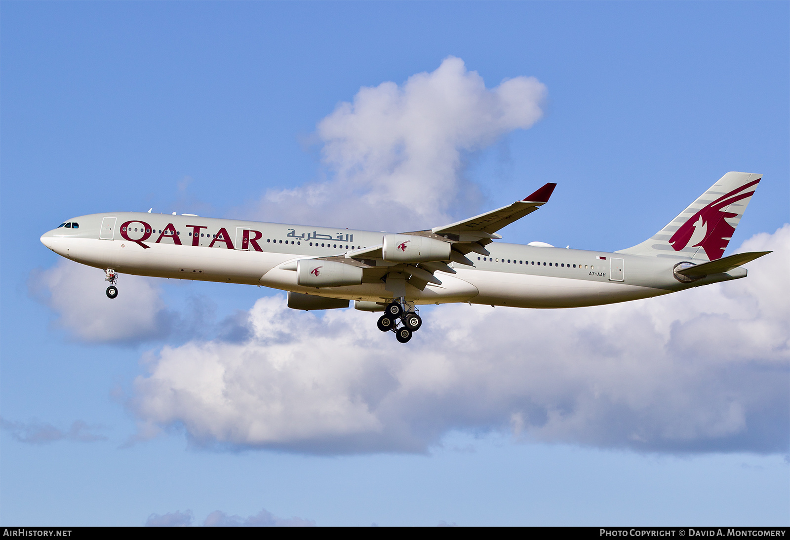 Aircraft Photo of A7-AAH | Airbus A340-313 | Qatar Amiri Flight | AirHistory.net #593323
