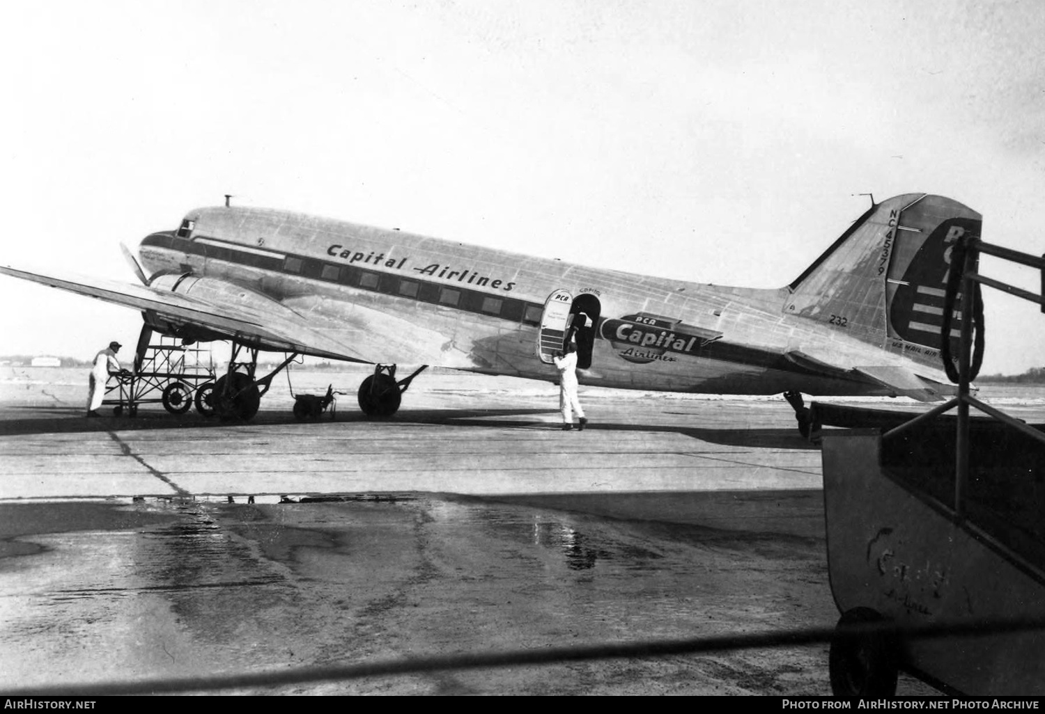 Aircraft Photo of NC45379 | Douglas C-53D Skytrooper | Capital Airlines | AirHistory.net #593324