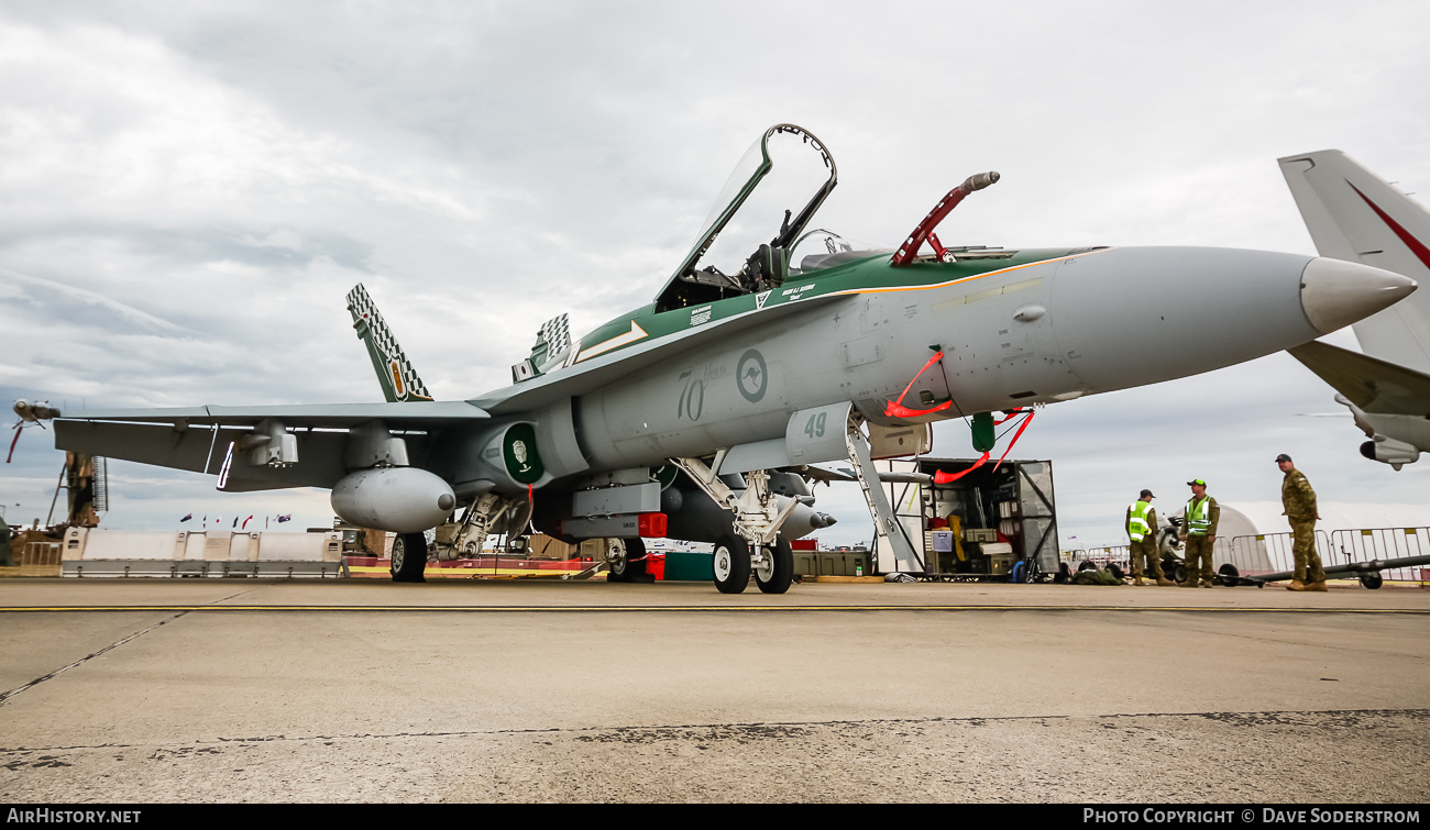 Aircraft Photo of A21-49 | McDonnell Douglas F/A-18A Hornet | Australia - Air Force | AirHistory.net #593326