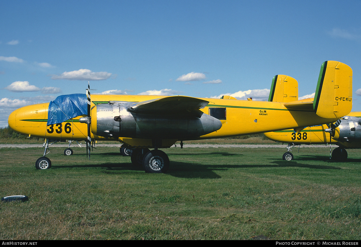 Aircraft Photo of C-FDKU | North American B-25J Mitchell | G & M Aircraft | AirHistory.net #593341