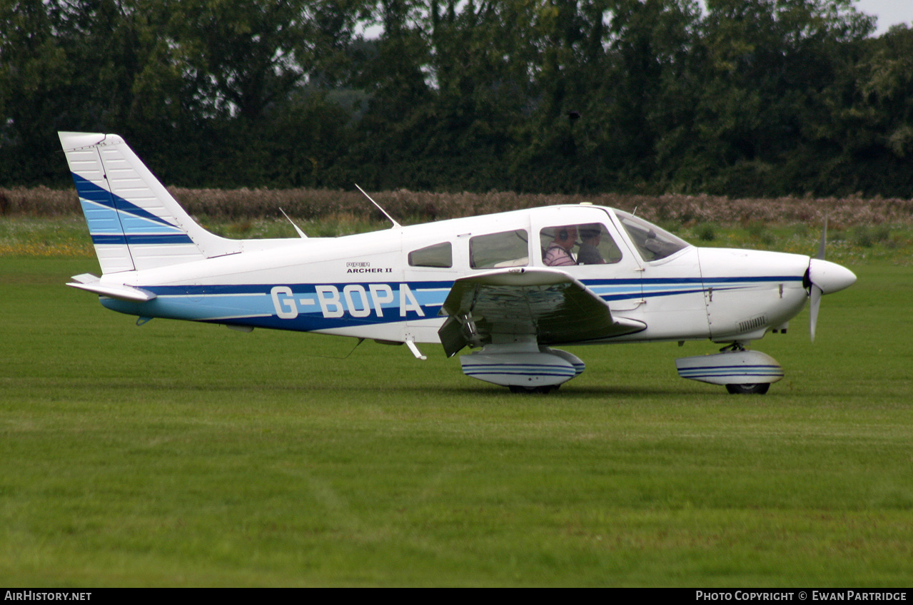 Aircraft Photo of G-BOPA | Piper PA-28-181 Archer II | AirHistory.net #593345