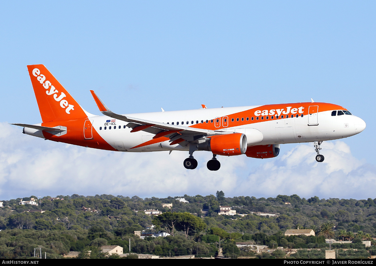 Aircraft Photo of OE-ICL | Airbus A320-214 | EasyJet | AirHistory.net #593349