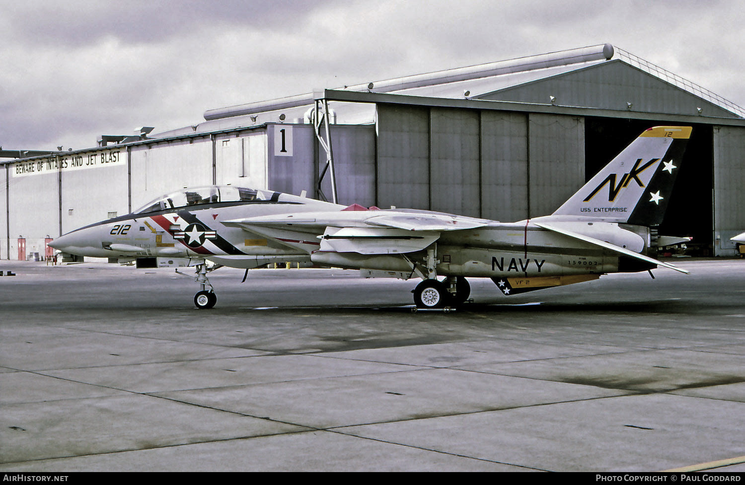 Aircraft Photo of 159002 | Grumman F-14A Tomcat | USA - Navy | AirHistory.net #593352