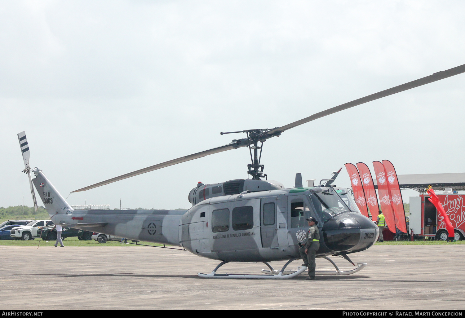 Aircraft Photo of 3063 / FAD 3063 | Bell UH-1H-II Iroquois | Dominican Republic - Air Force | AirHistory.net #593353