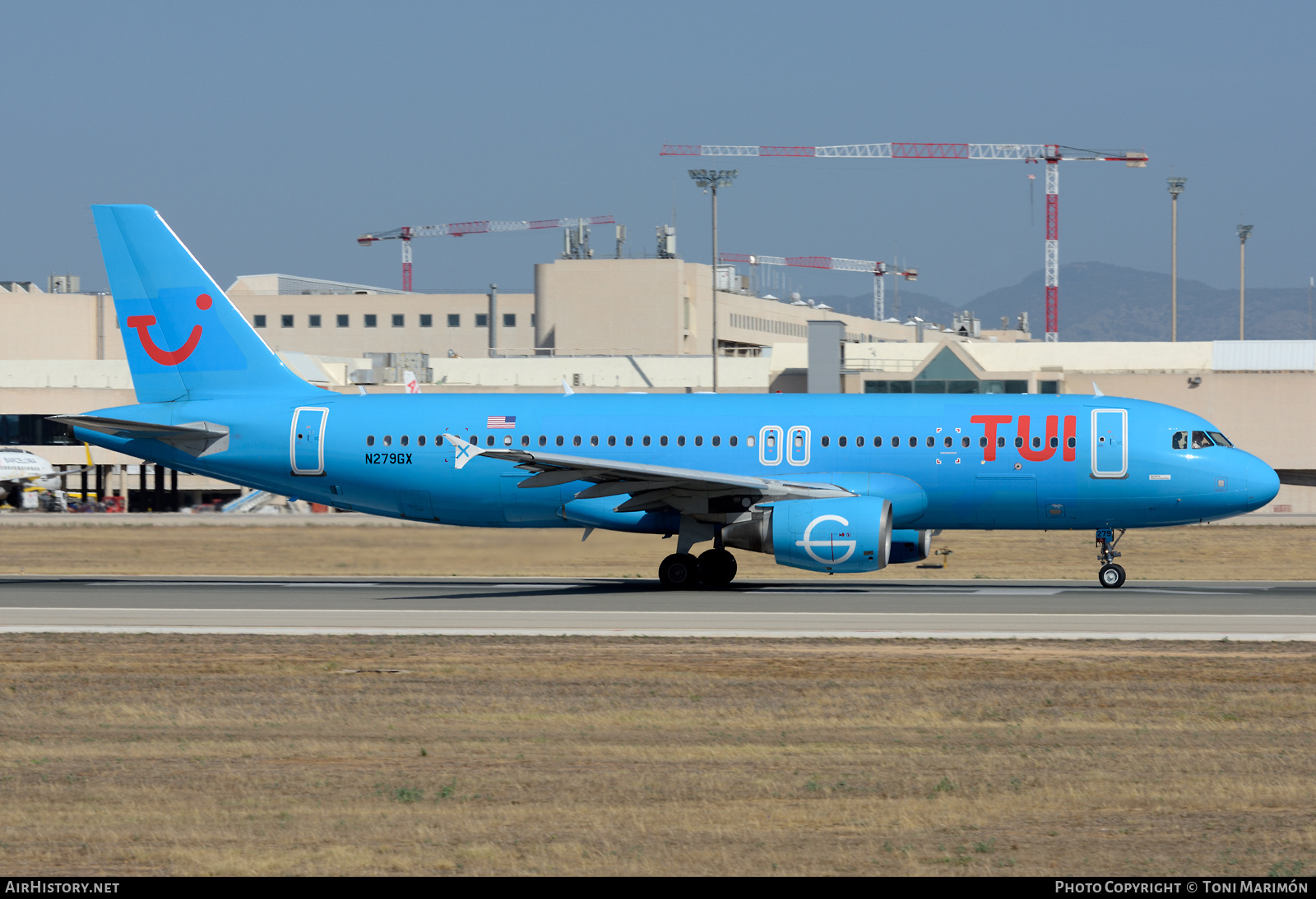 Aircraft Photo of N279GX | Airbus A320-214 | TUI | AirHistory.net #593357