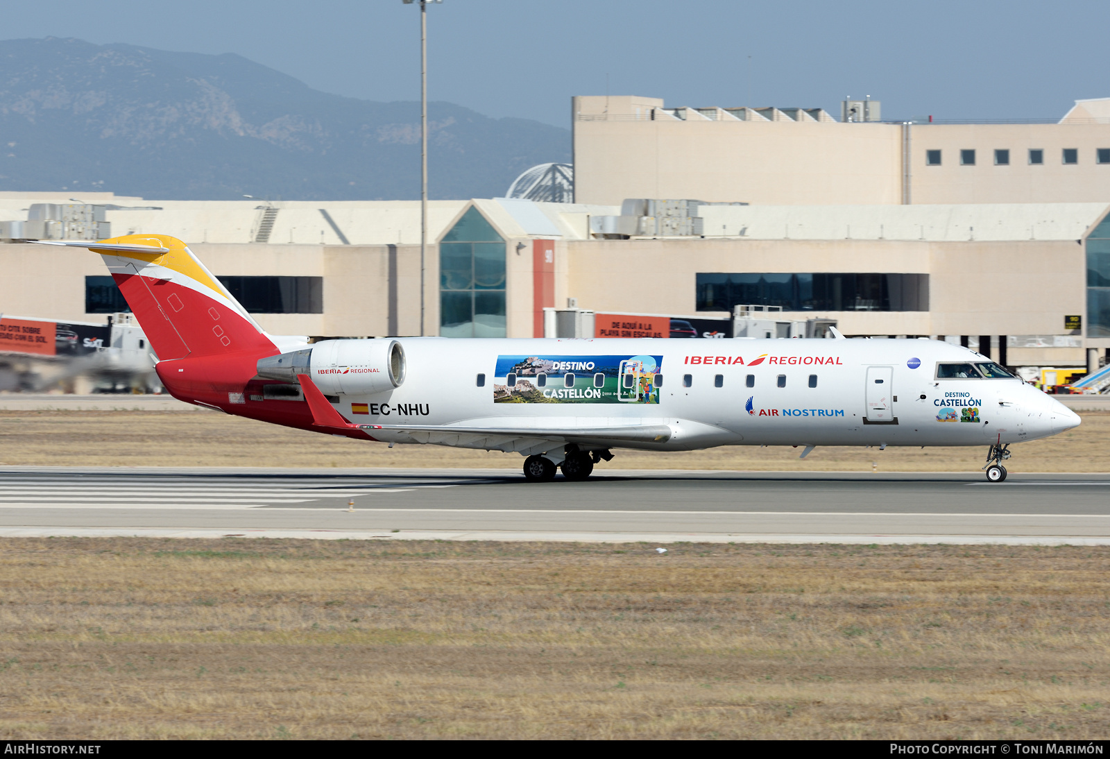 Aircraft Photo of EC-NHU | Bombardier CRJ-200ER (CL-600-2B19) | Iberia Regional | AirHistory.net #593381