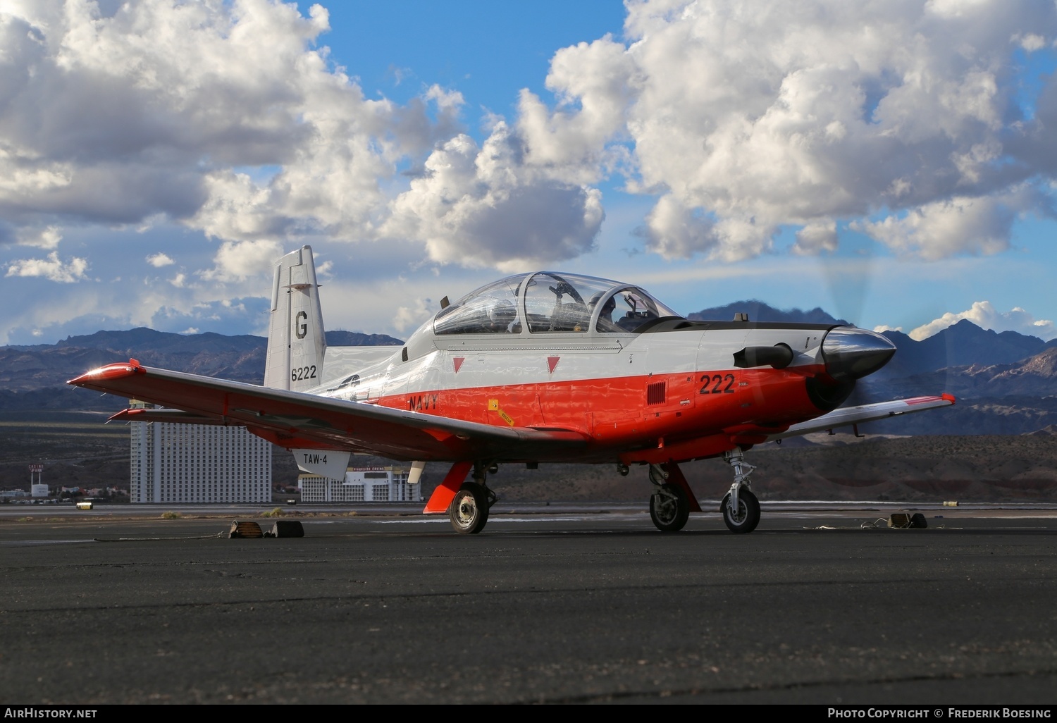 Aircraft Photo of 166222 | Beechcraft T-6C Texan II | USA - Navy | AirHistory.net #593390