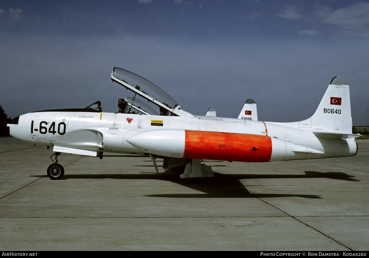 Aircraft Photo of 80640 | Lockheed T-33A | Turkey - Air Force | AirHistory.net #593391