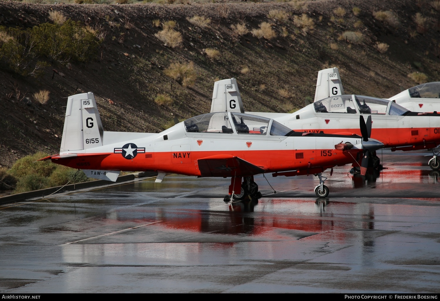 Aircraft Photo of 166155 | Hawker Beechcraft T-6B Texan II | USA - Navy | AirHistory.net #593396