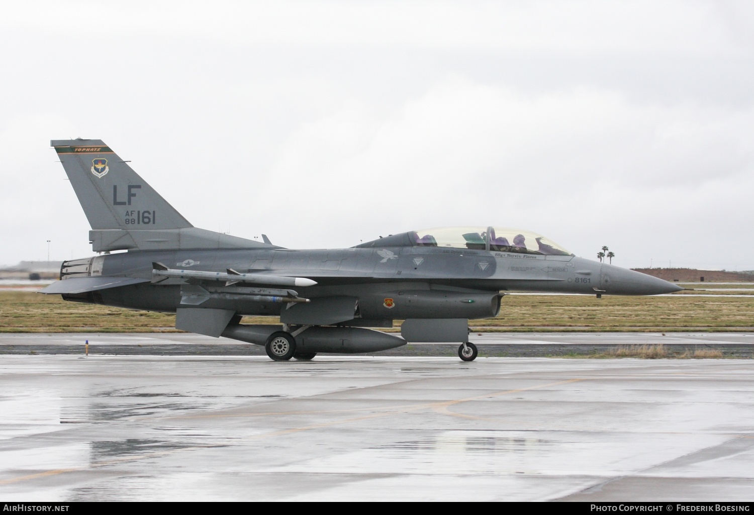 Aircraft Photo of 88-0161 / AF88-161 | Lockheed Martin F-16D Fighting Falcon | USA - Air Force | AirHistory.net #593414