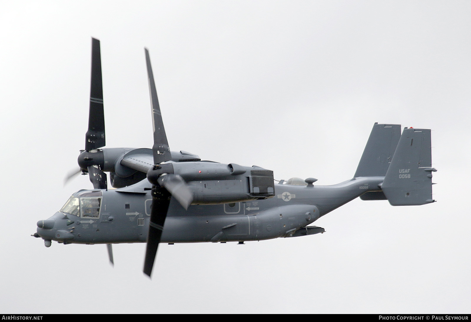 Aircraft Photo of 11-0058 / 0058 | Bell-Boeing CV-22B Osprey | USA - Air Force | AirHistory.net #593420