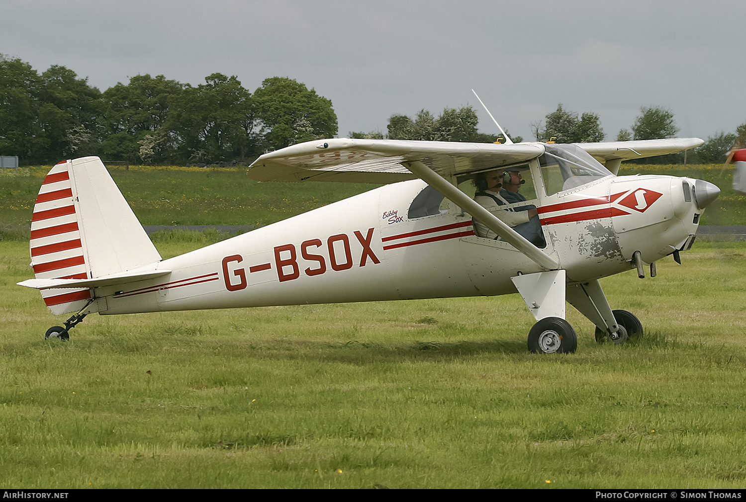 Aircraft Photo of G-BSOX | Luscombe 8E Silvaire Deluxe | AirHistory.net #593432