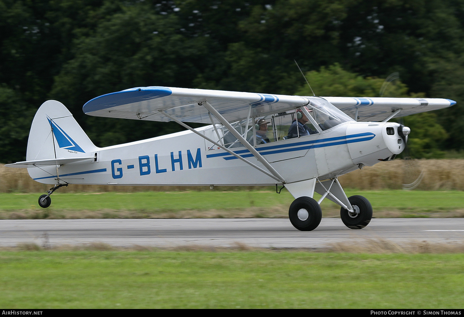 Aircraft Photo of G-BLHM | Piper L-18C Super Cub | AirHistory.net #593434
