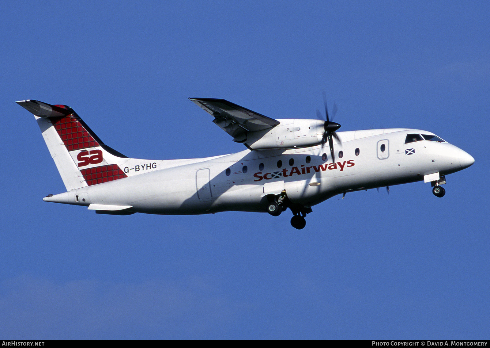 Aircraft Photo of G-BYHG | Dornier 328-110 | Scot Airways | AirHistory.net #593452