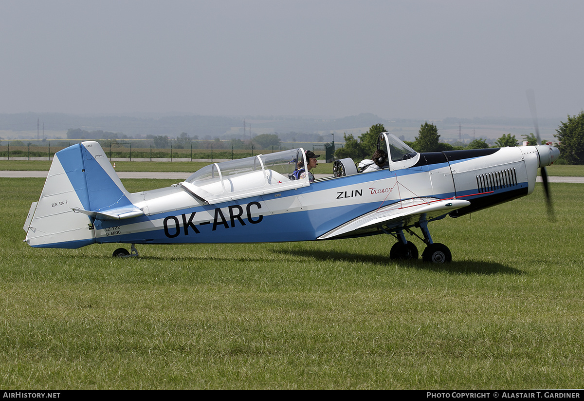 Aircraft Photo of OK-ARC | Zlin Z-526F Trener Master | AirHistory.net #593467