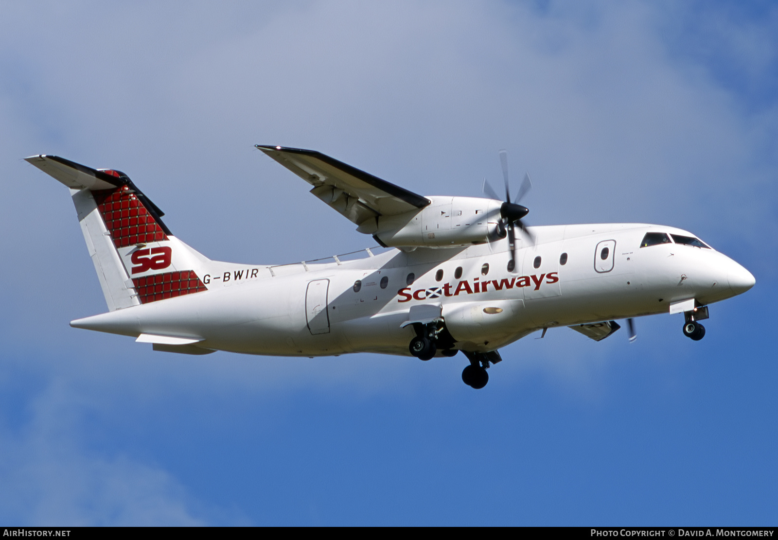 Aircraft Photo of G-BWIR | Dornier 328-110 | Scot Airways | AirHistory.net #593469