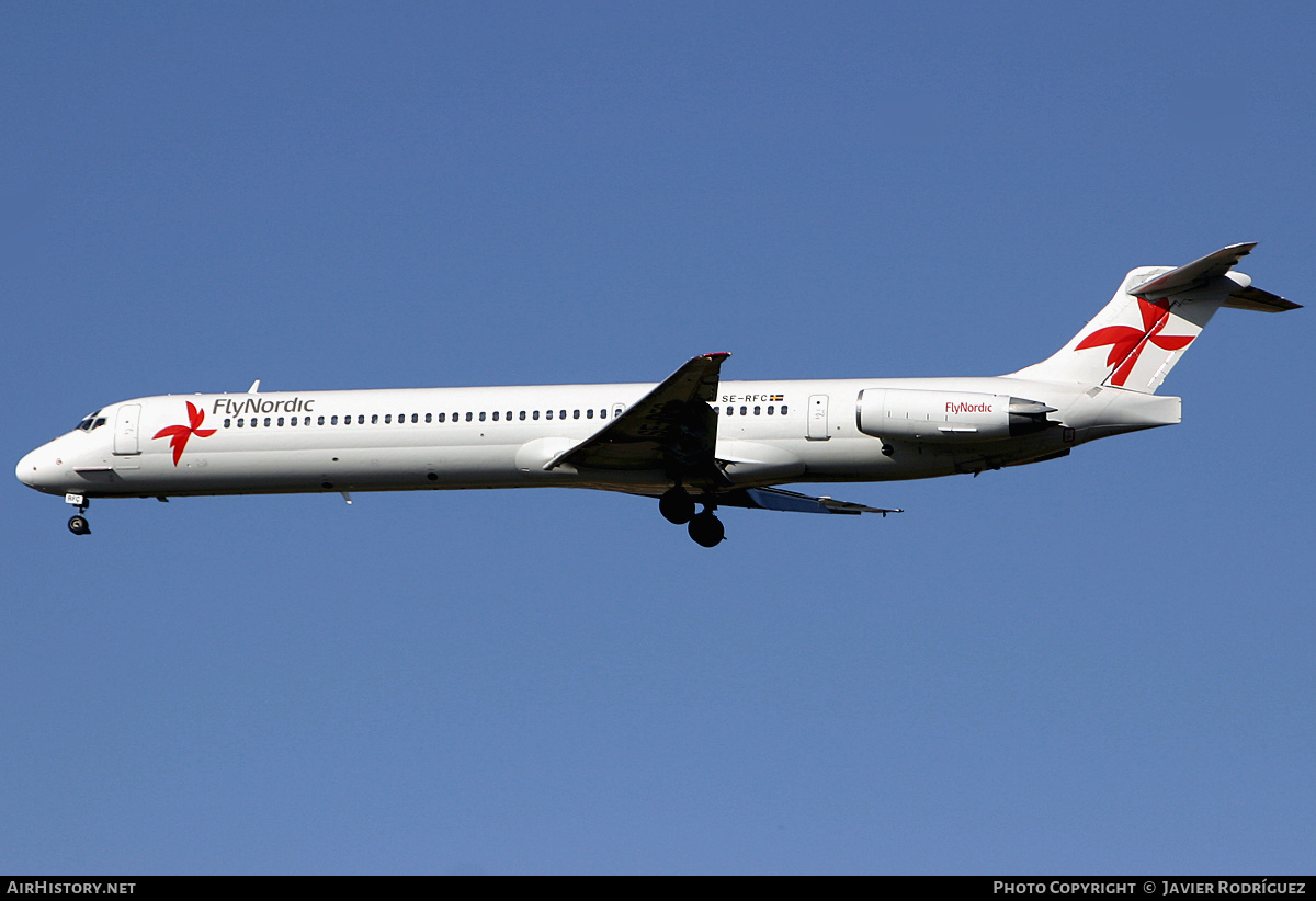 Aircraft Photo of SE-RFC | McDonnell Douglas MD-83 (DC-9-83) | FlyNordic | AirHistory.net #593483