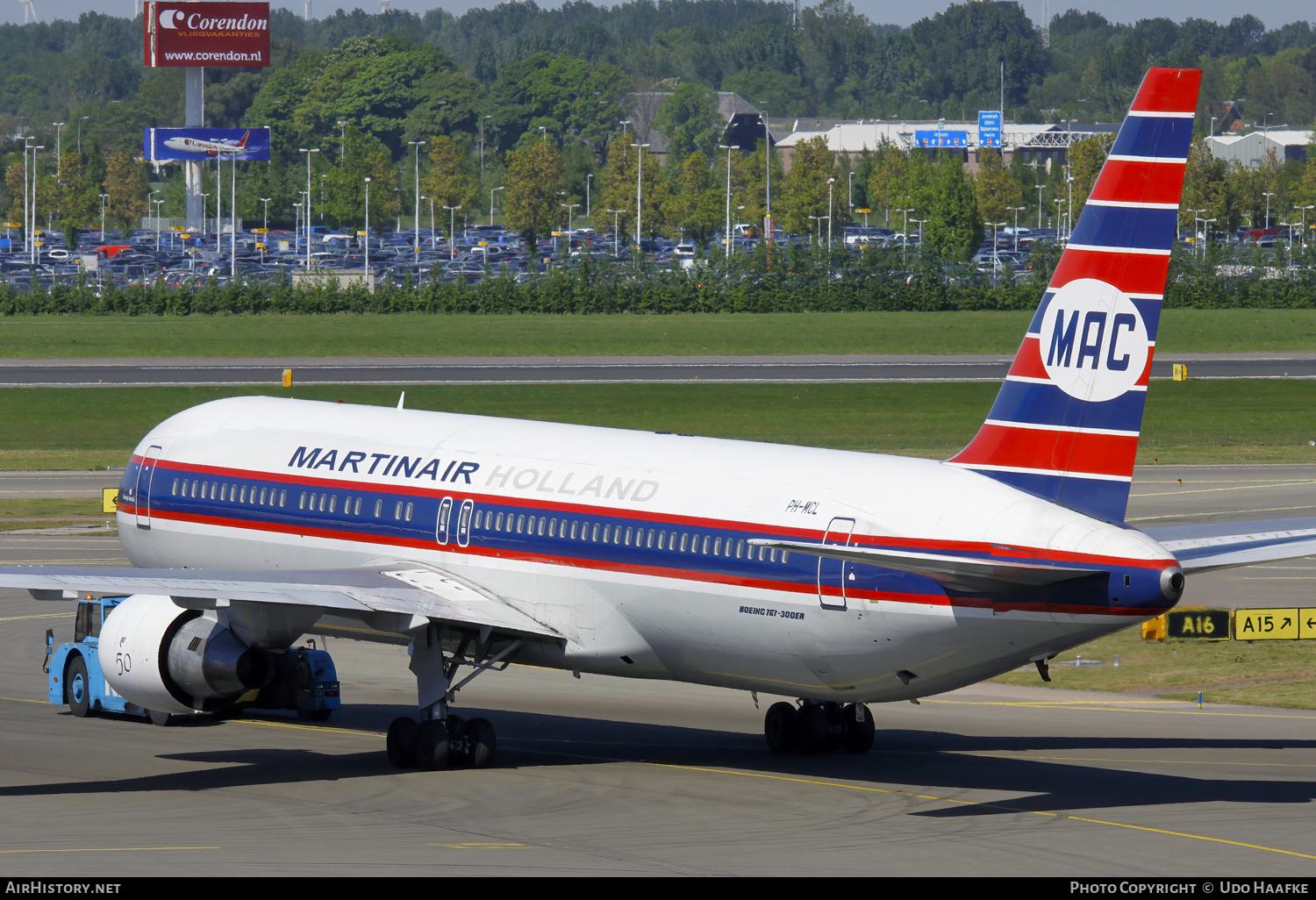 Aircraft Photo of PH-MCL | Boeing 767-31A/ER | Martinair | Martinair Holland | AirHistory.net #593485
