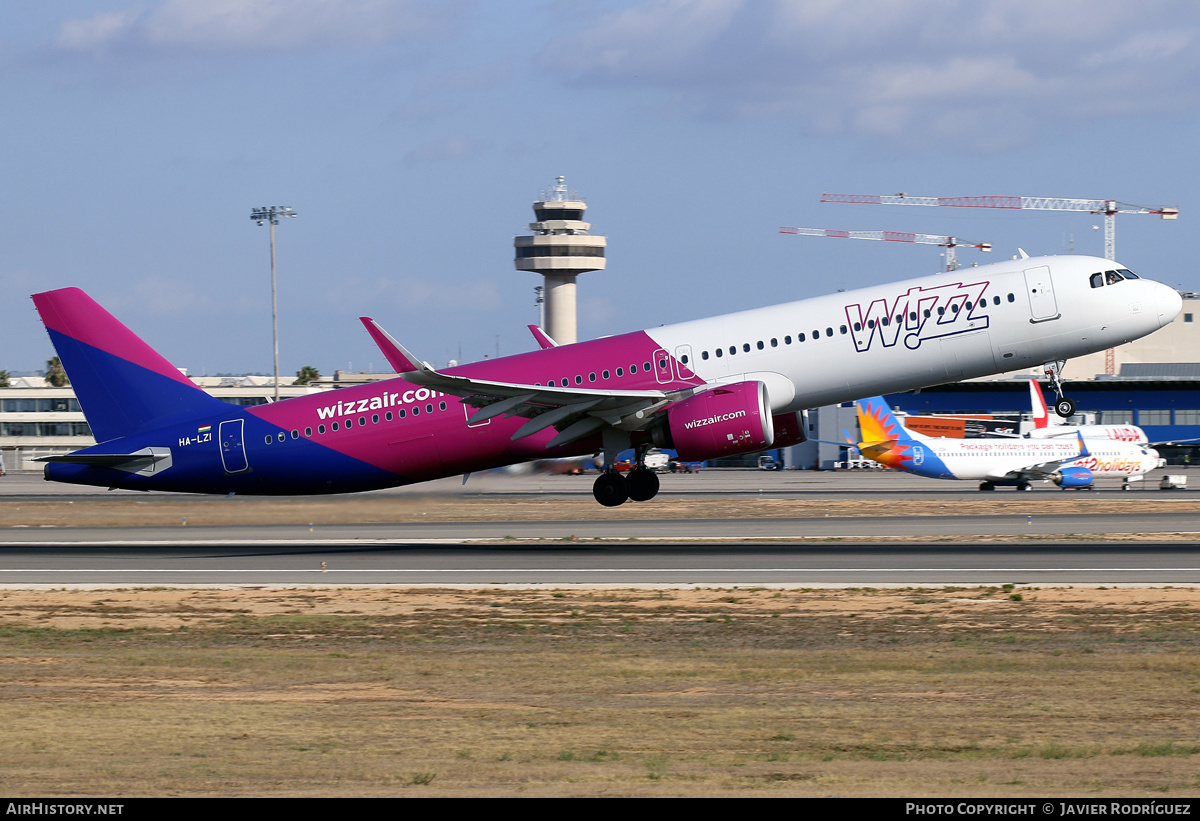 Aircraft Photo of HA-LZI | Airbus A321-271NX | Wizz Air | AirHistory.net #593491