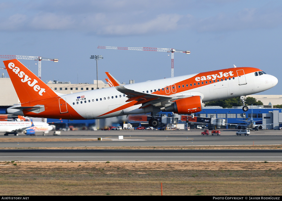 Aircraft Photo of OE-ICW | Airbus A320-214 | EasyJet | AirHistory.net #593498