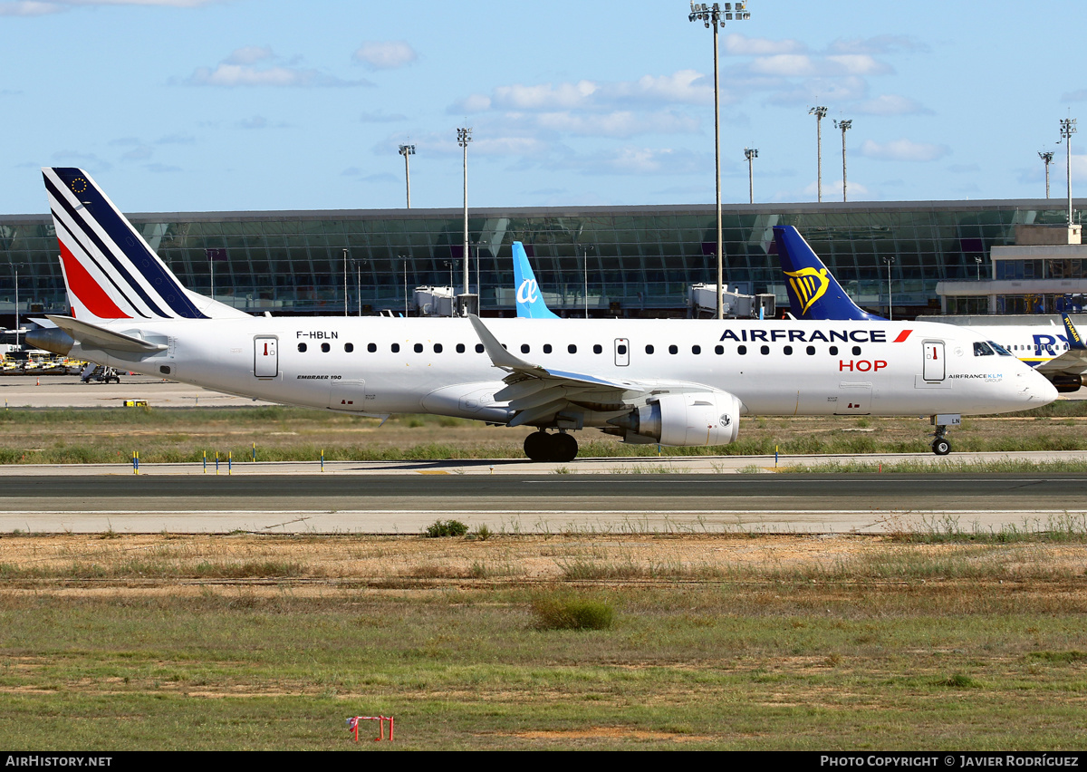 Aircraft Photo of F-HBLN | Embraer 190STD (ERJ-190-100STD) | Air France | AirHistory.net #593500