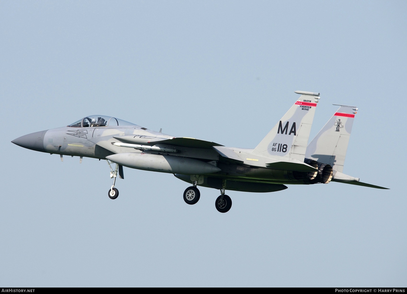 Aircraft Photo of 85-0118 | McDonnell Douglas F-15C Eagle | USA - Air Force | AirHistory.net #593529