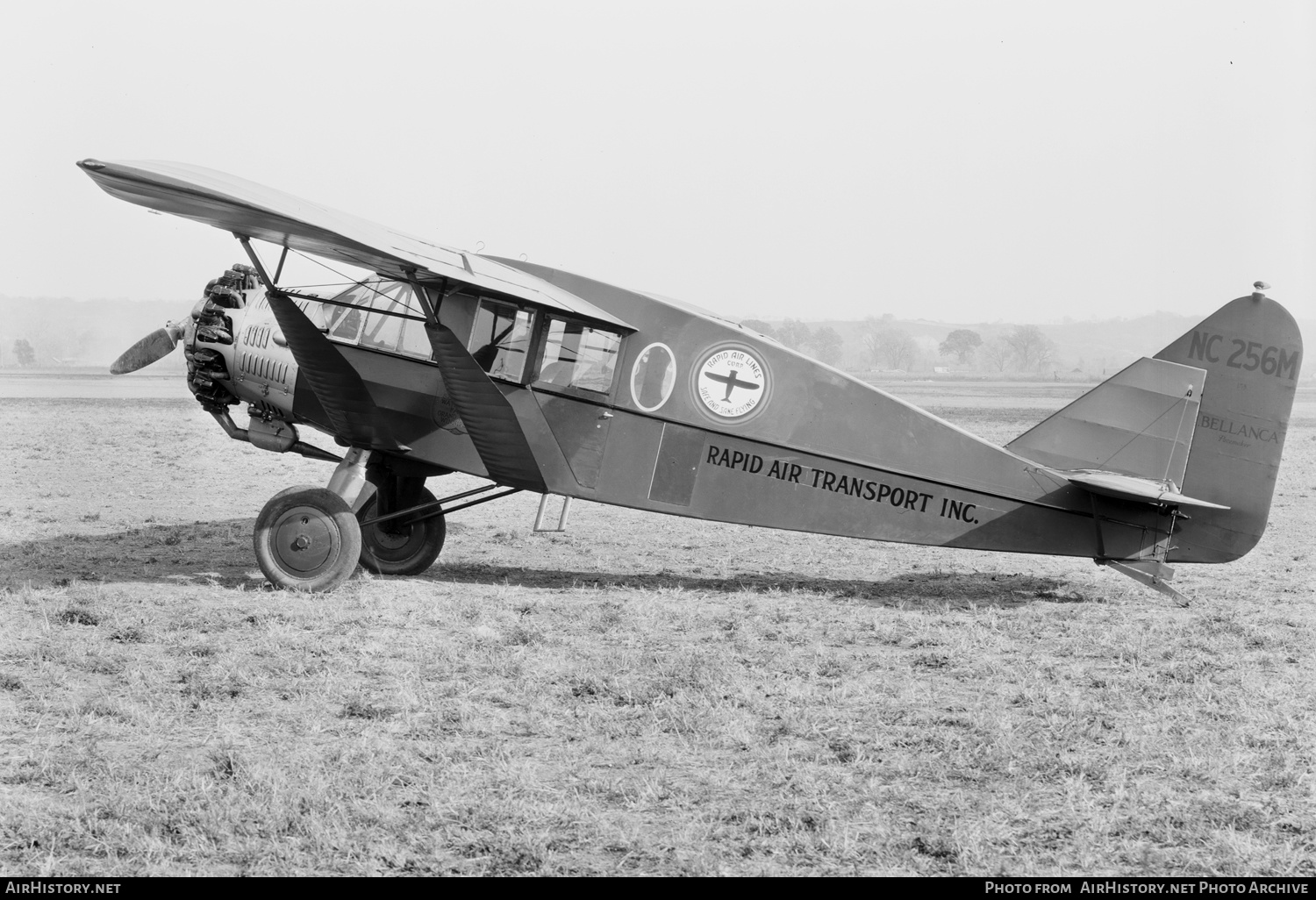 Aircraft Photo of NC256M | Bellanca CH-300 Pacemaker | Rapid Air Lines | AirHistory.net #593531