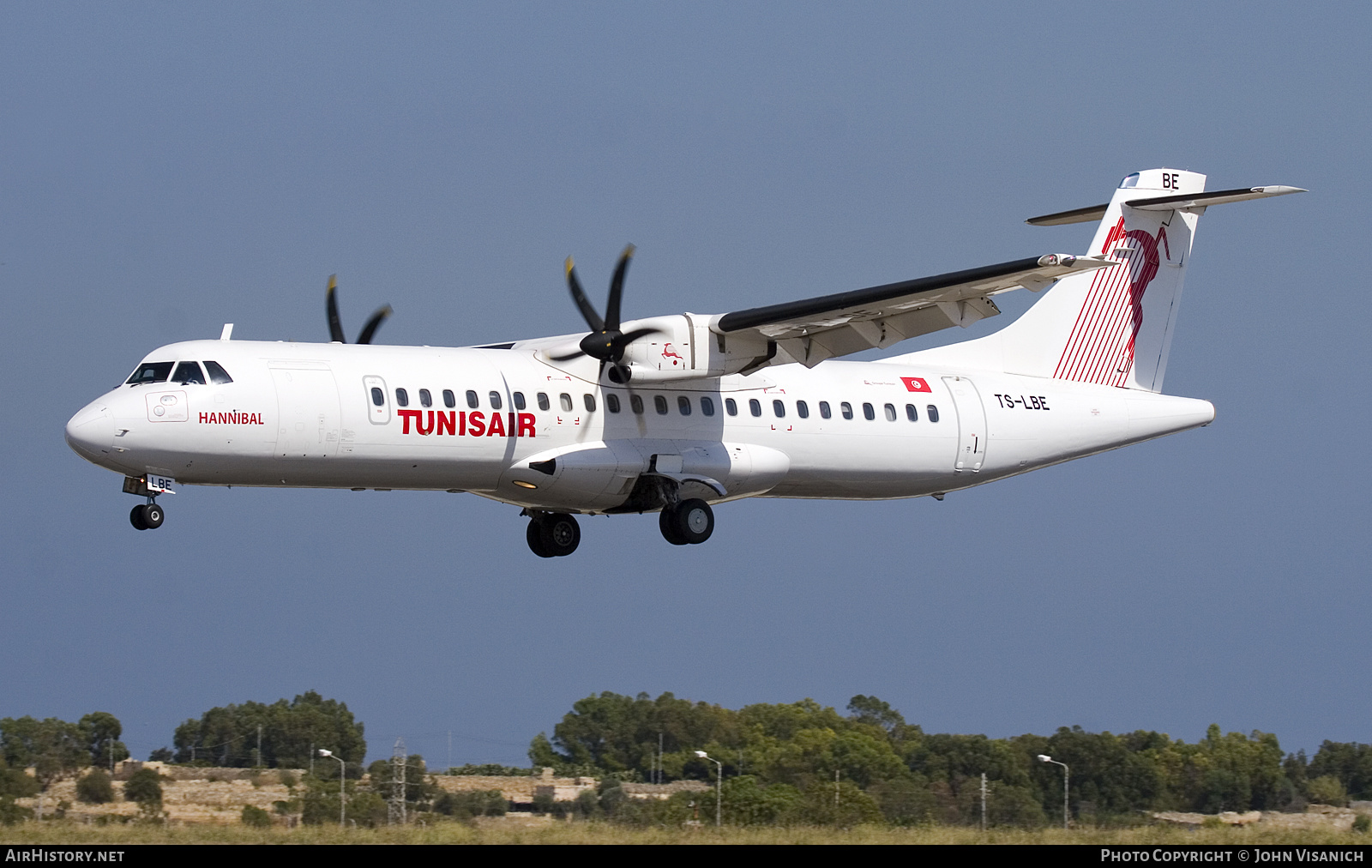 Aircraft Photo of TS-LBE | ATR ATR-72-500 (ATR-72-212A) | Tunisair Express | AirHistory.net #593533