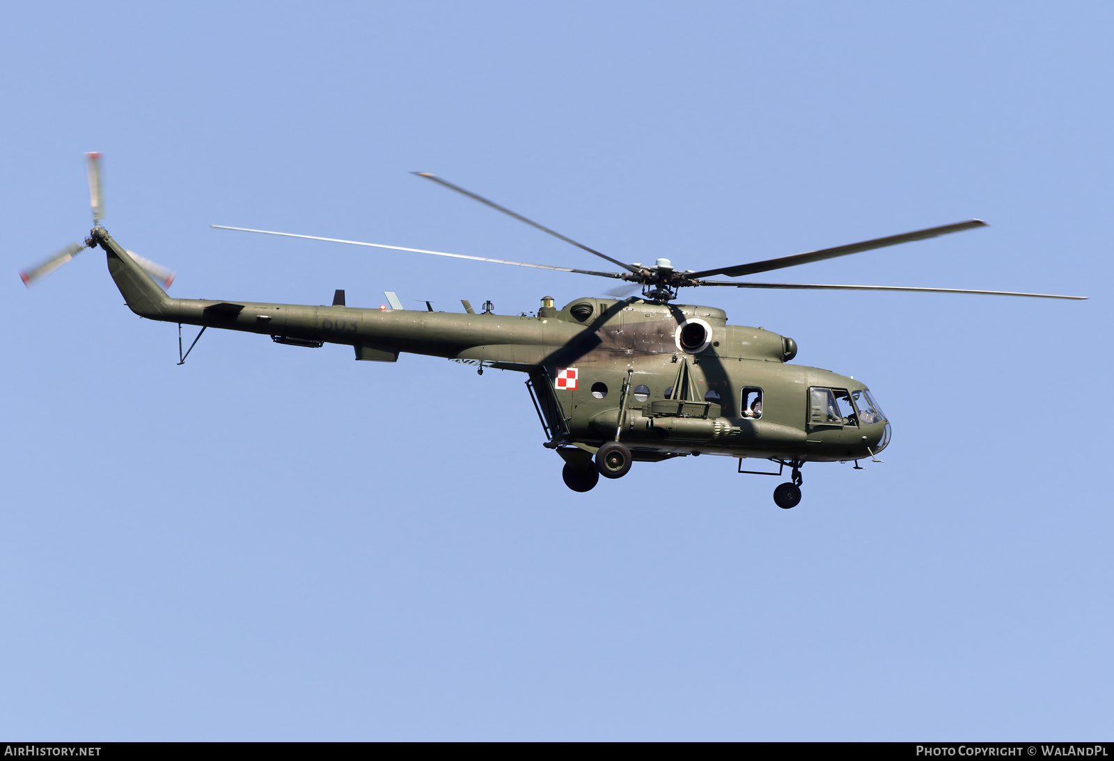 Aircraft Photo of 603 | Mil Mi-17 | Poland - Army | AirHistory.net #593540