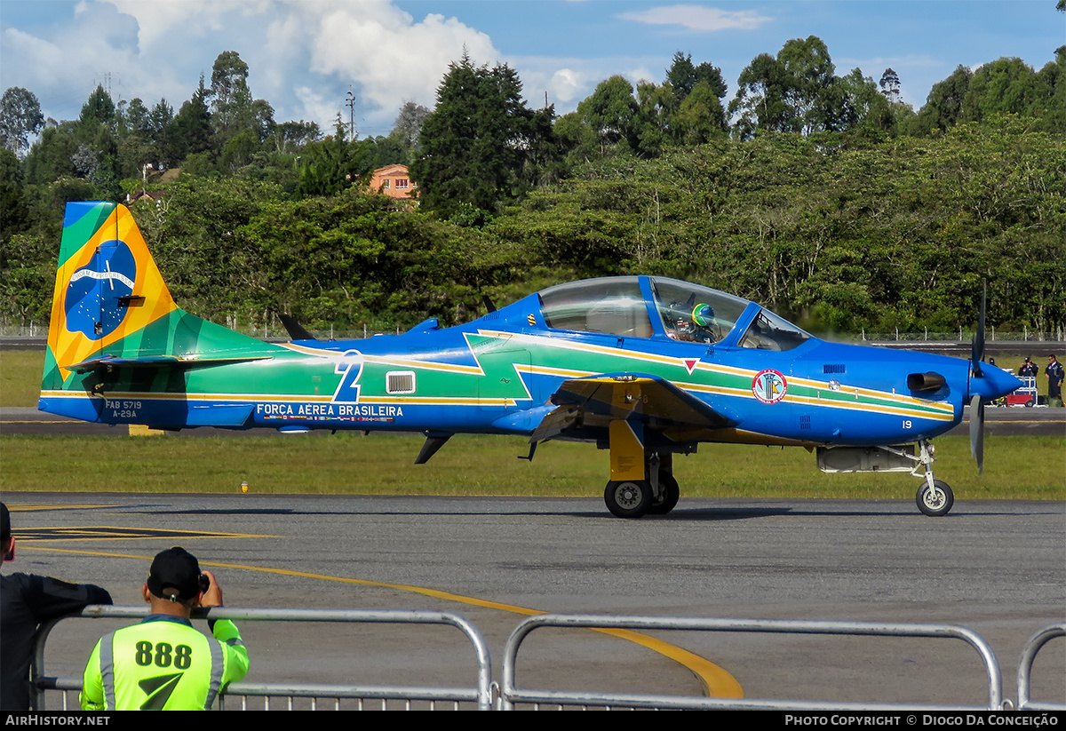 Aircraft Photo of 5719 | Embraer A-29A Super Tucano | Brazil - Air Force | AirHistory.net #593544