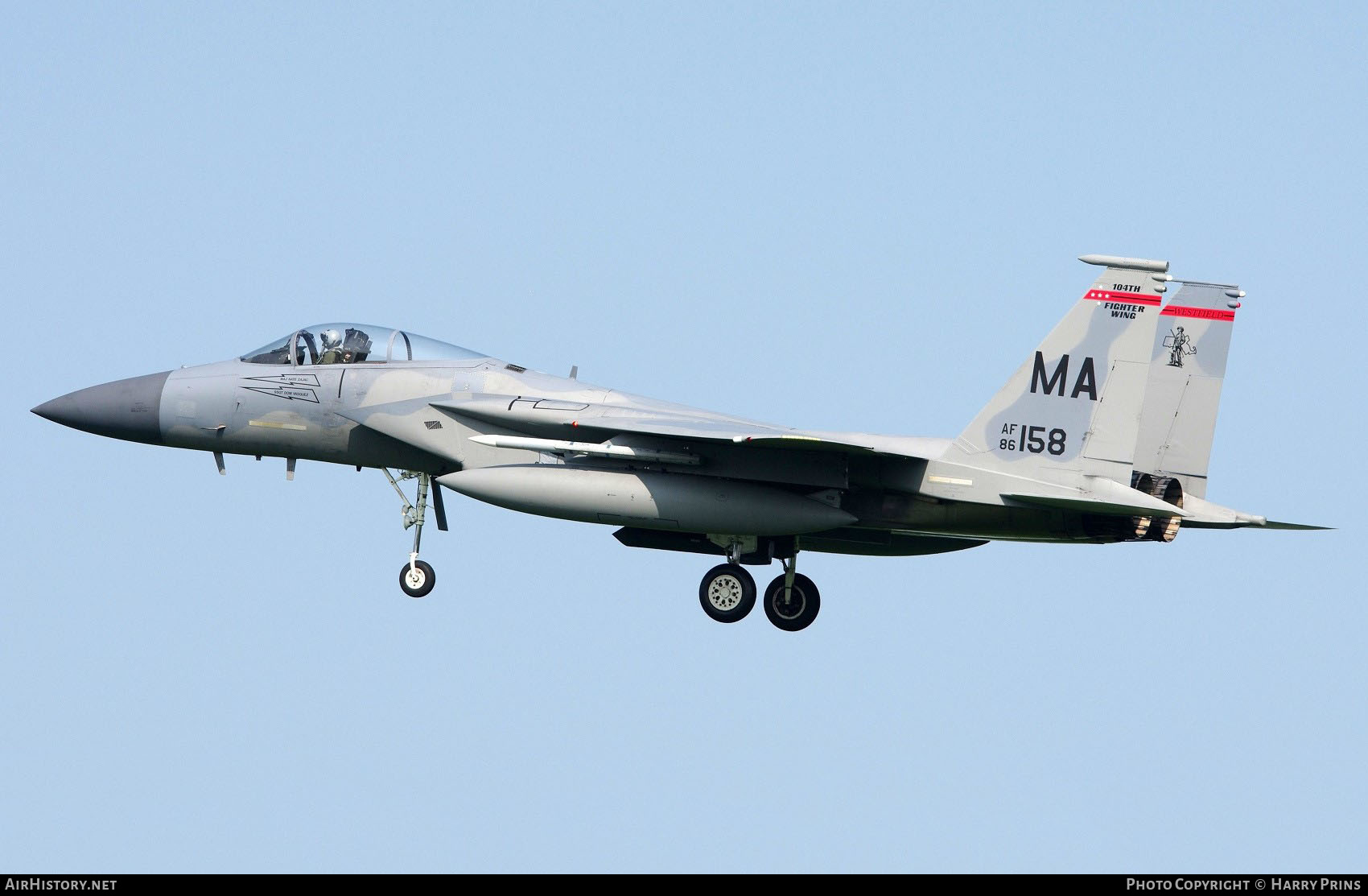 Aircraft Photo of 86-0158 / AF86-158 | McDonnell Douglas F-15C Eagle | USA - Air Force | AirHistory.net #593548