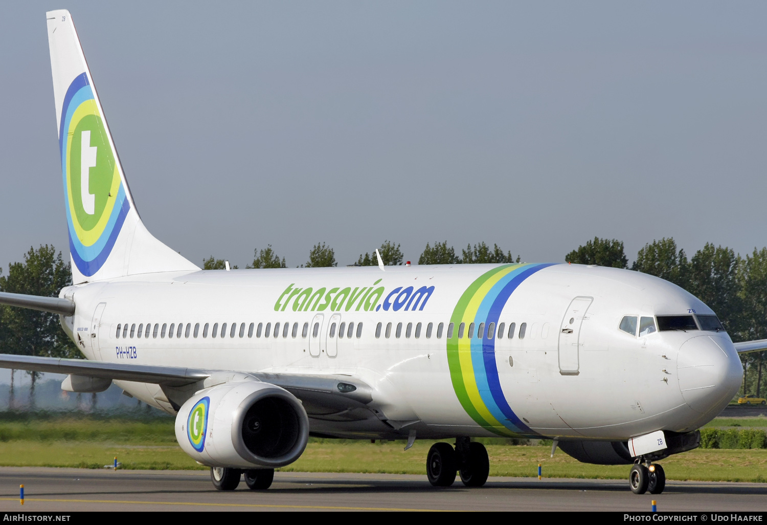 Aircraft Photo of PH-HZB | Boeing 737-8K2 | Transavia | AirHistory.net #593556