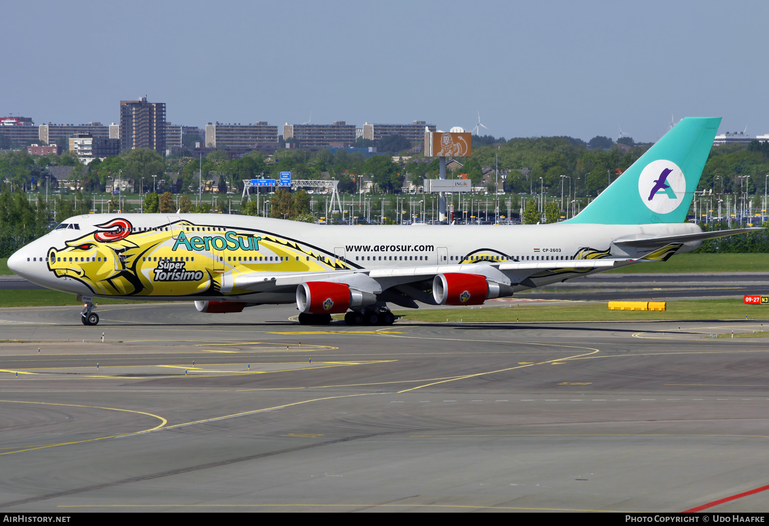 Aircraft Photo of CP-2603 | Boeing 747-443 | AeroSur | AirHistory.net #593560