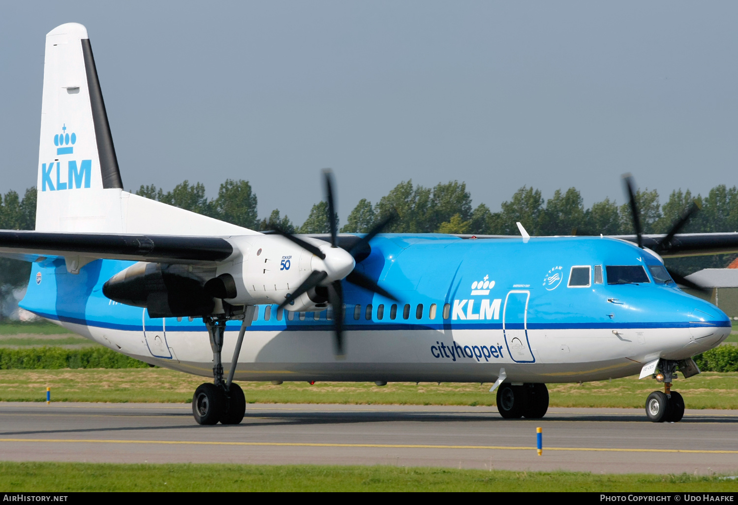 Aircraft Photo of PH-KVE | Fokker 50 | KLM Cityhopper | AirHistory.net #593572