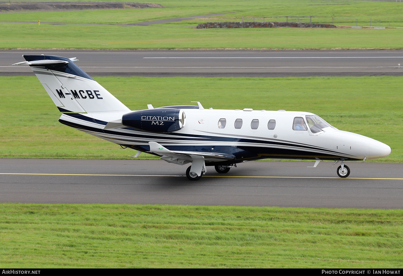 Aircraft Photo of M-MCBE | Cessna 525 CitationJet M2 | AirHistory.net #593670