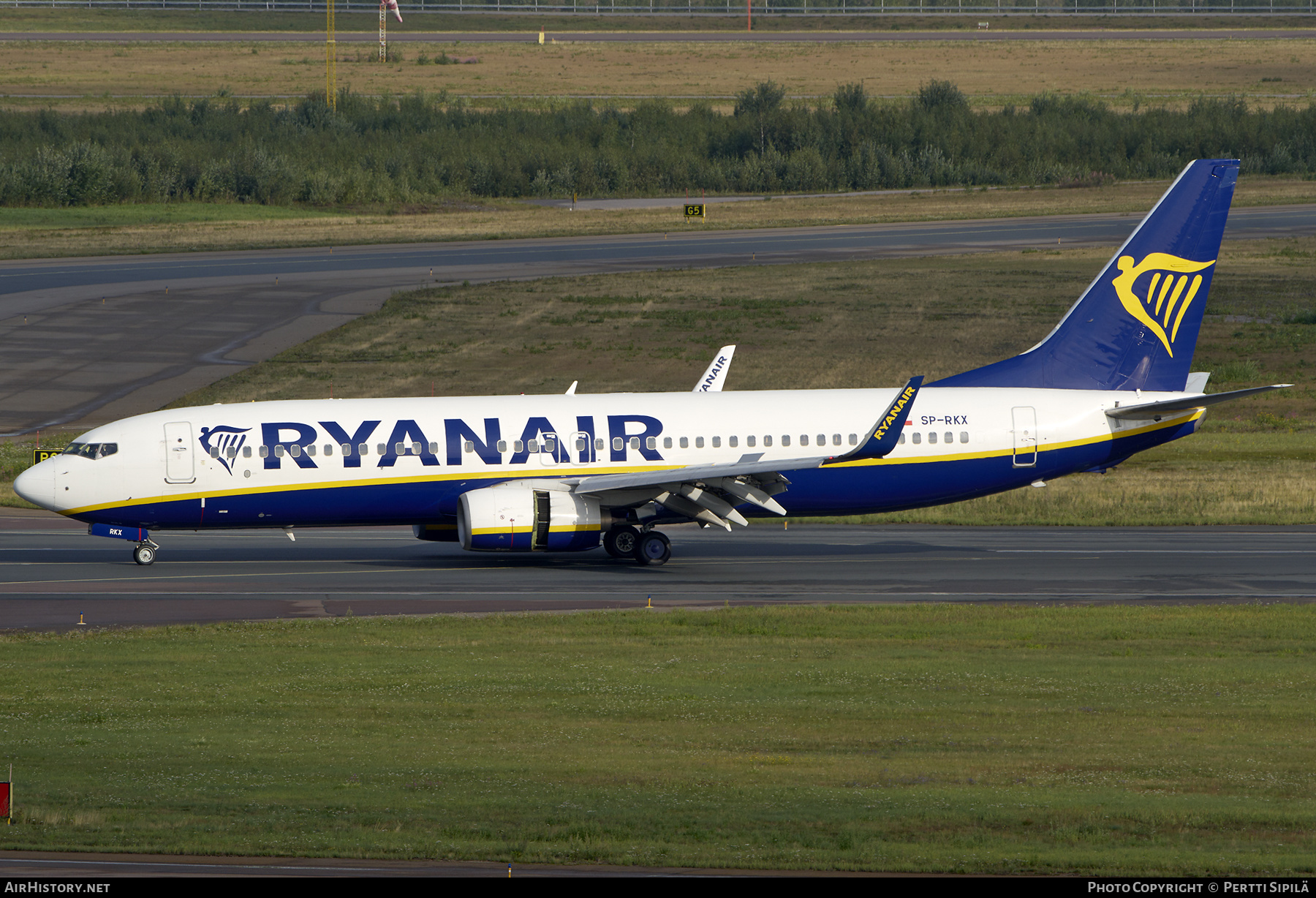 Aircraft Photo of SP-RKX | Boeing 737-8AS | Ryanair | AirHistory.net #593677