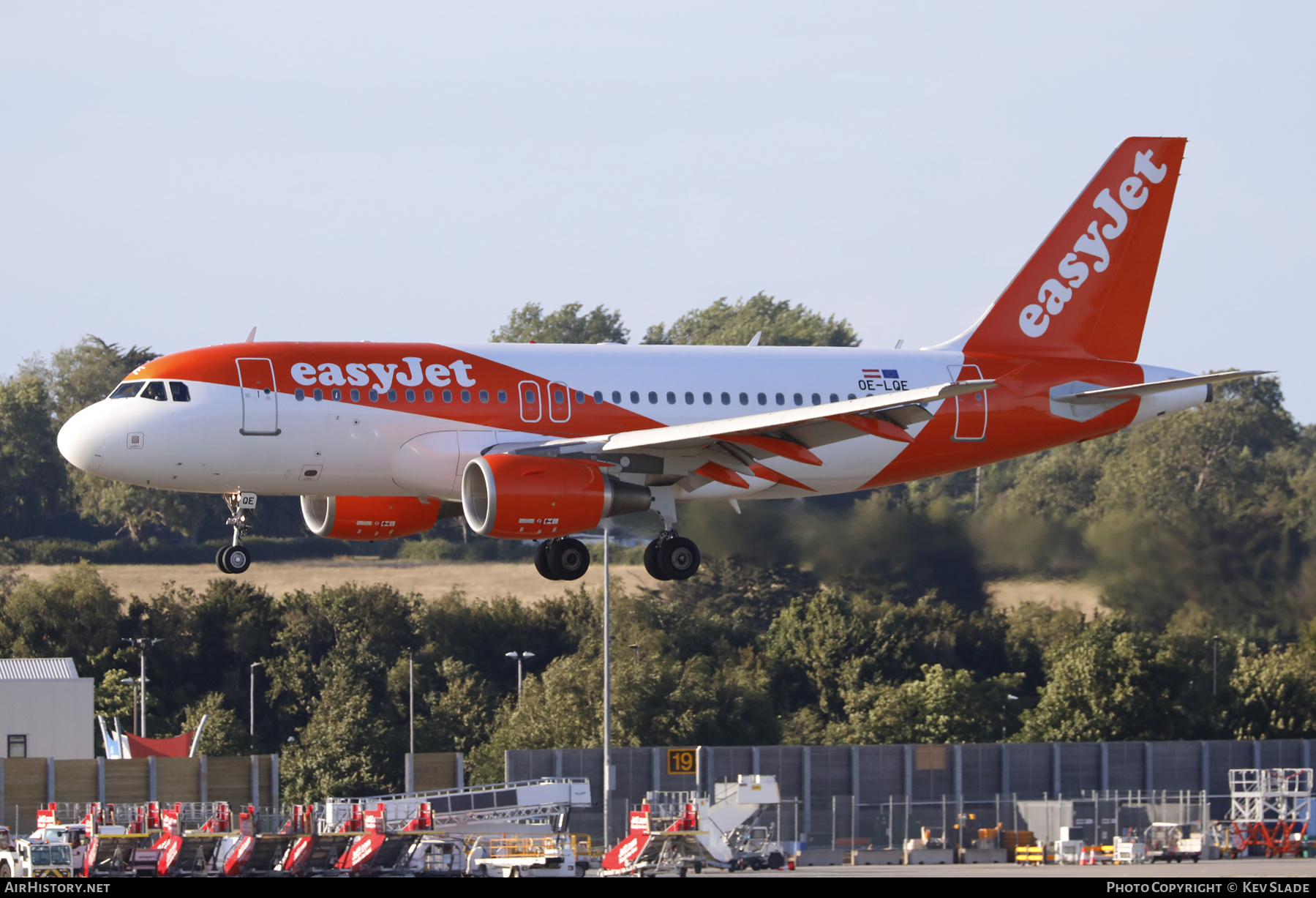 Aircraft Photo of OE-LQE | Airbus A319-111 | EasyJet | AirHistory.net #593690