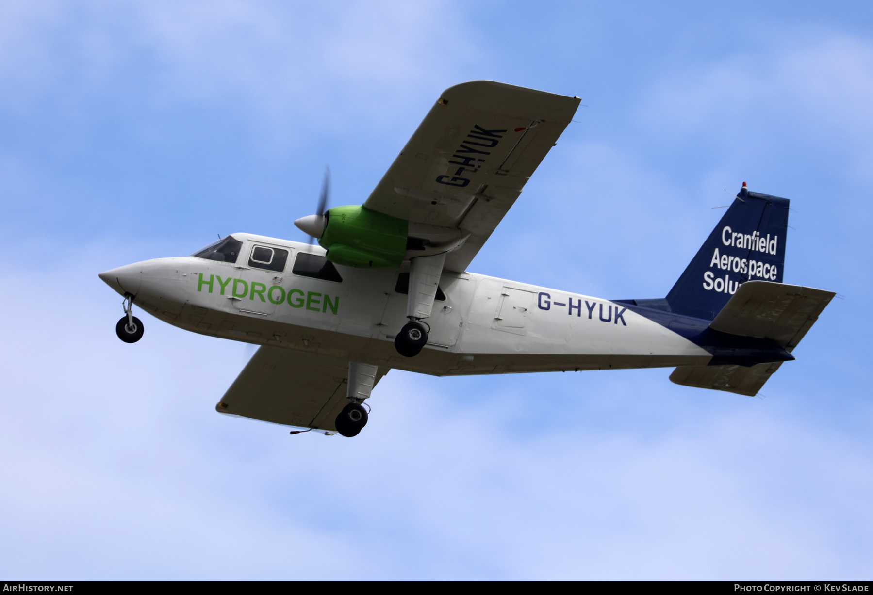 Aircraft Photo of G-HYUK | Britten-Norman BN-2B-20 Islander | Hydrogen UK | AirHistory.net #593695