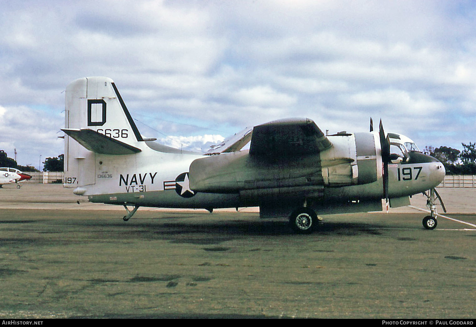 Aircraft Photo of 136636 / 6636 | Grumman US-2B Tracker (G-89) | USA - Navy | AirHistory.net #593697