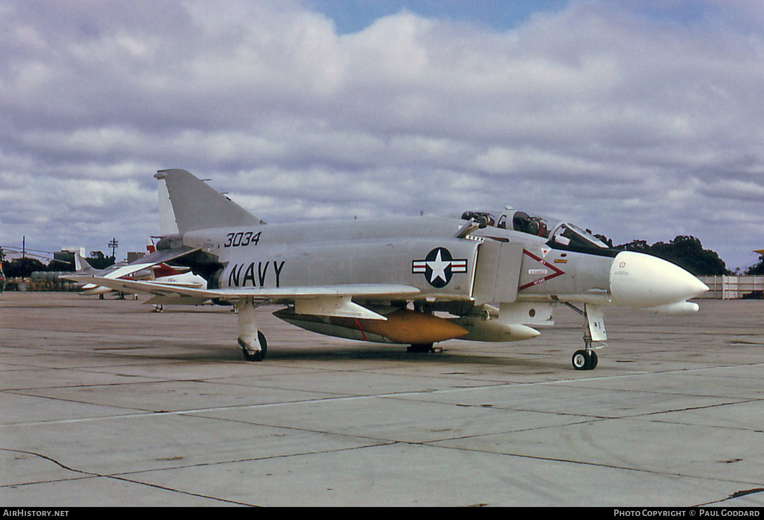 Aircraft Photo of 153034 / 3034 | McDonnell Douglas F-4N Phantom II | USA - Navy | AirHistory.net #593699