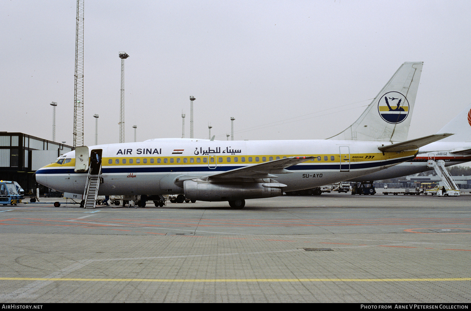 Aircraft Photo of SU-AYO | Boeing 737-266/Adv | Air Sinai | AirHistory.net #593700