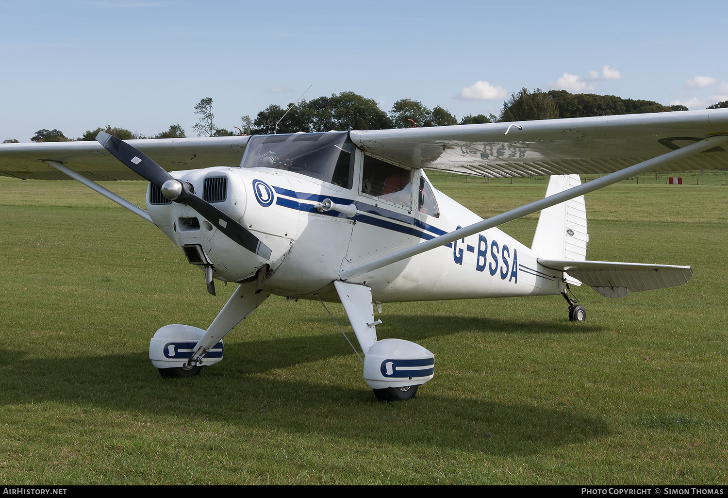 Aircraft Photo of G-BSSA | Luscombe 8E Silvaire Deluxe | AirHistory.net #593710