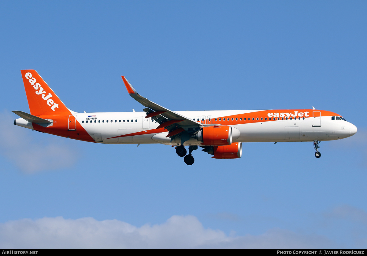 Aircraft Photo of OE-ISB | Airbus A321-251NX | EasyJet | AirHistory.net #593715