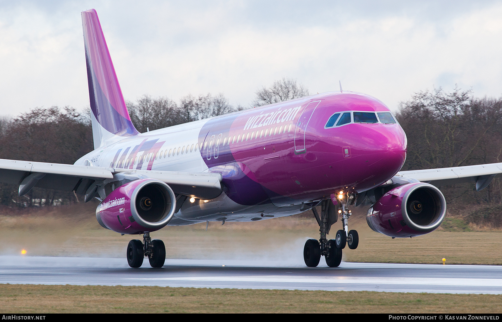 Aircraft Photo of HA-LPZ | Airbus A320-232 | Wizz Air | AirHistory.net #593720
