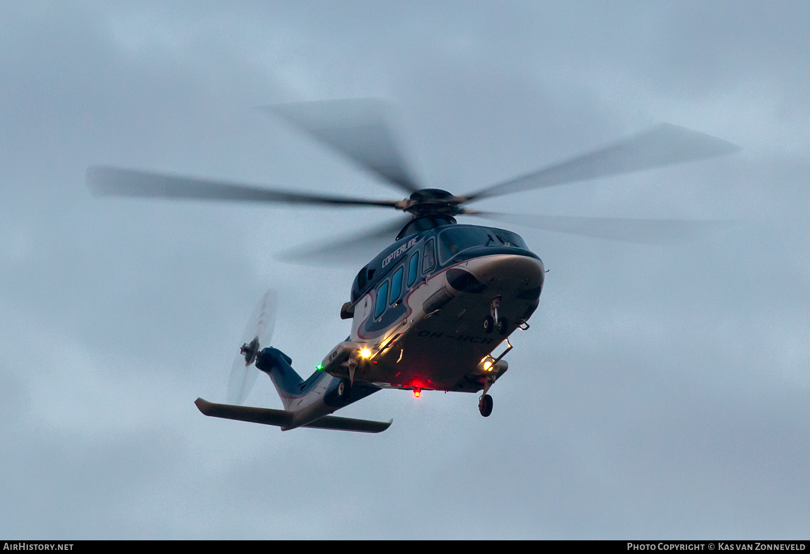 Aircraft Photo of OH-HCR | AgustaWestland AW-139 | Copterline | AirHistory.net #593729