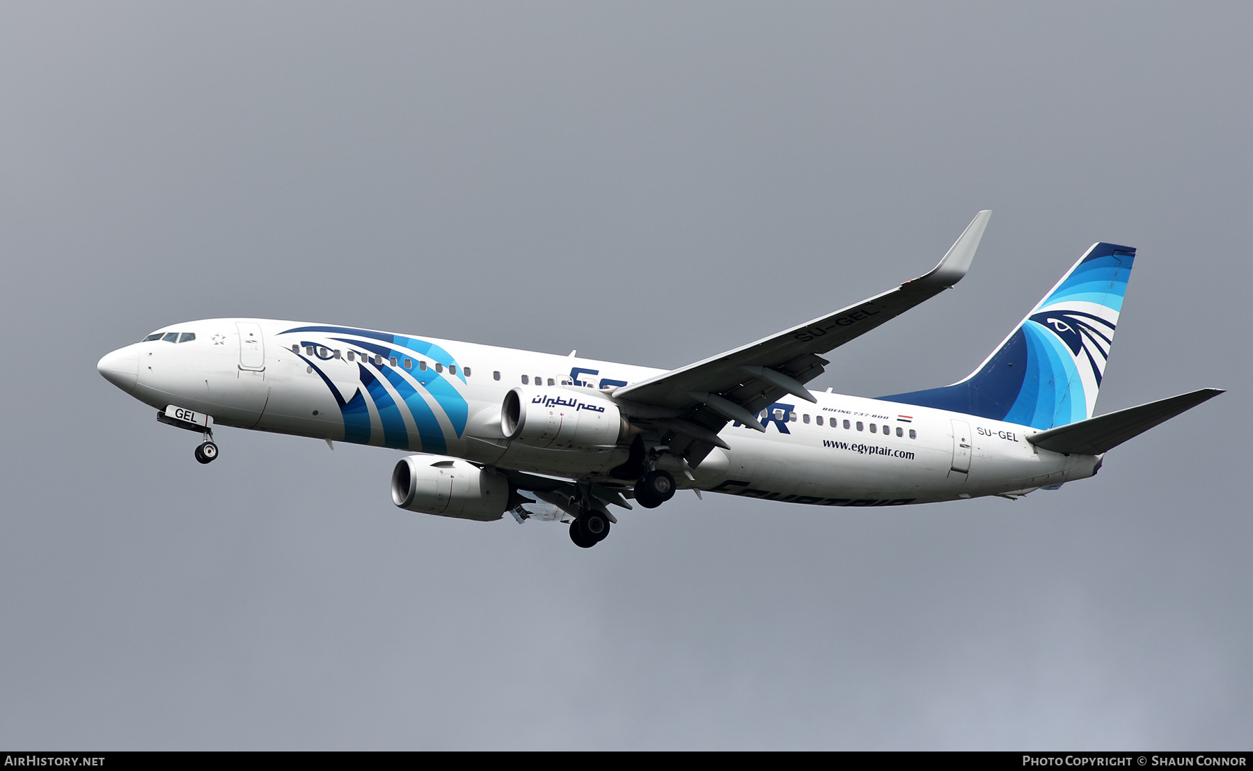 Aircraft Photo of SU-GEL | Boeing 737-800 | EgyptAir | AirHistory.net #593753