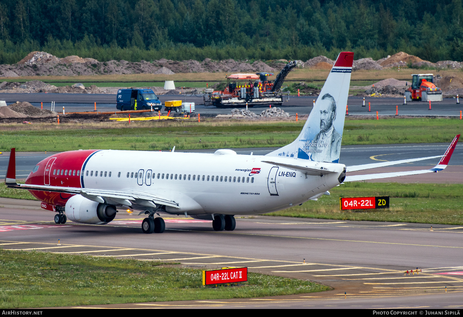 Aircraft Photo of LN-ENQ | Boeing 737-800 | Norwegian | AirHistory.net #593785