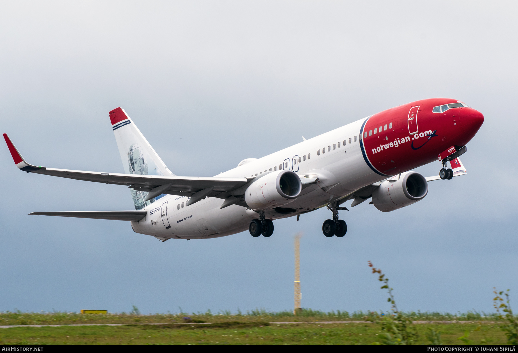 Aircraft Photo of SE-RPH | Boeing 737-8JP | Norwegian | AirHistory.net #593793